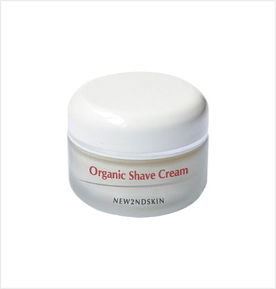 Organic shaving cream